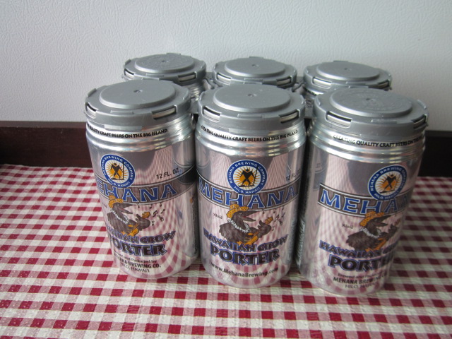 mehana porter six pack of cans