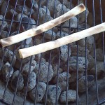 Grilling the Harumaki Stick