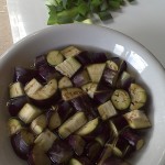 Eggplant and Onions