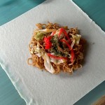 Yakisoba on Harumaki Sheet