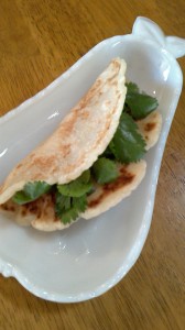 Radish Mochiko Tortilla