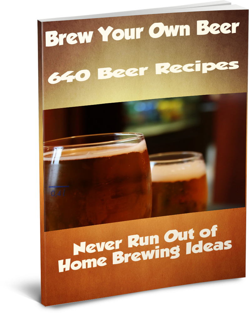 beer recipe ebook cover