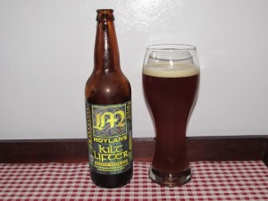 Kilt Lifter bottle and glass