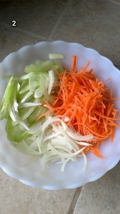 Cut Vegetables