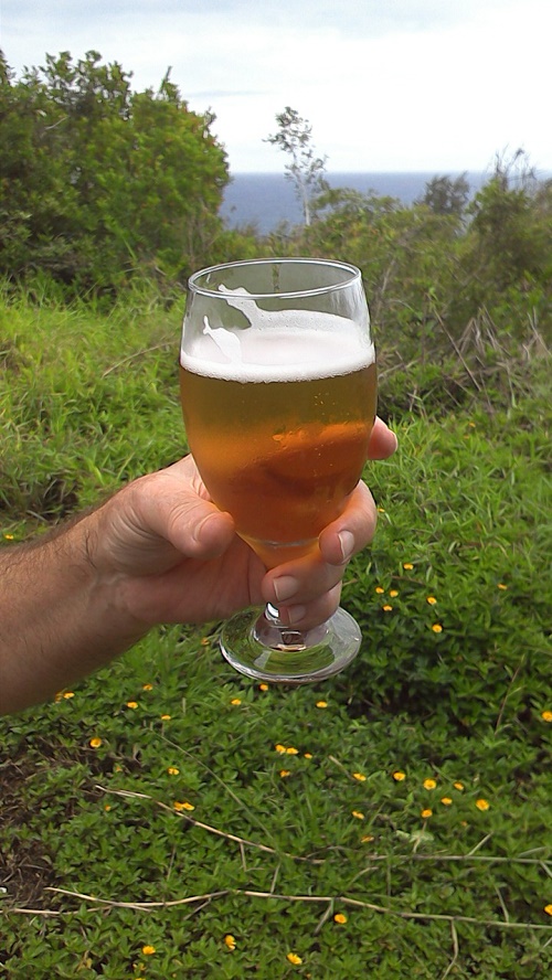 Primo Beer in a Glass