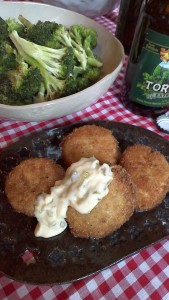 Torpedo IPA and Fried Scallops